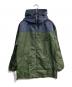 hide with spread beaver（ヒデウィズスプレッドビーバー）の古着「ナイロンジャケット　hide刺繍」｜グリーン×ネイビー