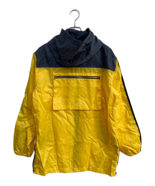 hide with spread beaver（ヒデウィズスプレッドビーバー）hide with spread beaver (ヒデウィズスプレッドビーバー) LEMONED (レモネード) ナイロンジャケット　hide刺繍 ネイビー×イエロー サイズ:4の古着・服飾アイテム