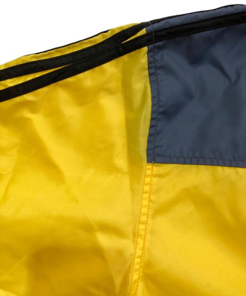 hide with spread beaver（ヒデウィズスプレッドビーバー）hide with spread beaver (ヒデウィズスプレッドビーバー) LEMONED (レモネード) ナイロンジャケット　hide刺繍 ネイビー×イエロー サイズ:4の古着・服飾アイテム