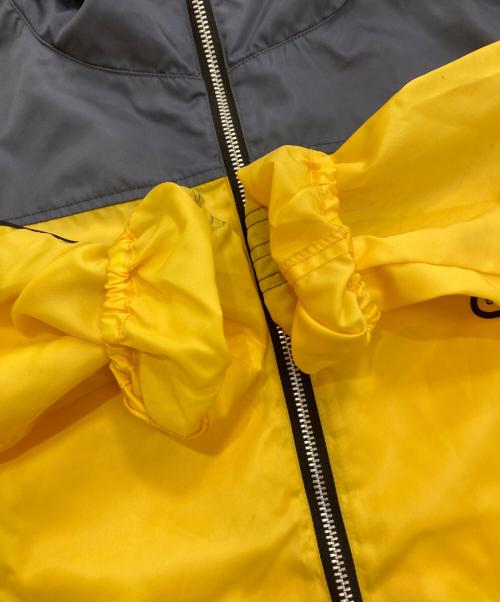 hide with spread beaver（ヒデウィズスプレッドビーバー）hide with spread beaver (ヒデウィズスプレッドビーバー) LEMONED (レモネード) ナイロンジャケット　hide刺繍 ネイビー×イエロー サイズ:4の古着・服飾アイテム