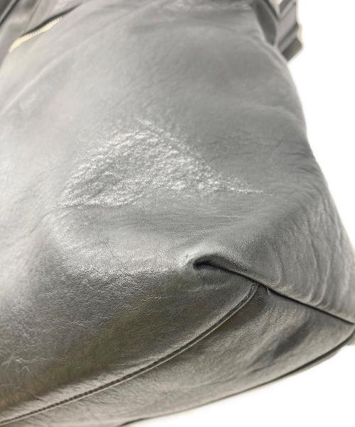 aniary（アニアリ）aniary (アニアリ) フラップレザーショルダーバッグ ブラックの古着・服飾アイテム