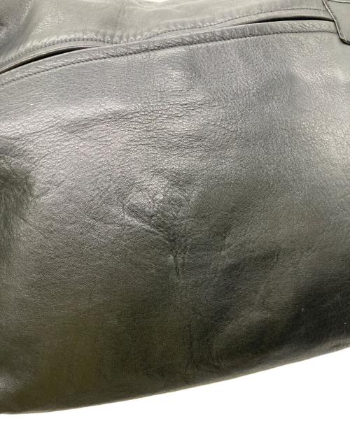 aniary（アニアリ）aniary (アニアリ) フラップレザーショルダーバッグ ブラックの古着・服飾アイテム