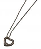 TIFFANY & Co.ティファニー アンド コー）の古着「オープンハートネックレス」｜シルバー