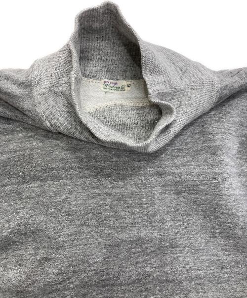WAREHOUSE（ウエアハウス）WAREHOUSE (ウエアハウス) 2本針ハイネックスウェット グレー サイズ:42の古着・服飾アイテム