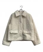 FRAY IDフレイ アイディー）の古着「ボアジャケット　FWFJ255901」｜アイボリー