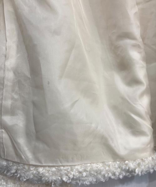 FRAY ID（フレイ アイディー）FRAY ID (フレイ アイディー) ボアジャケット　FWFJ255901 アイボリー サイズ:Freeの古着・服飾アイテム