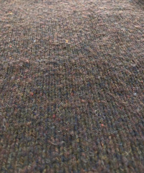 JURGEN LEHL（ヨーガンレール）JURGEN LEHL (ヨーガンレール) ローゲージキャメルニット　J0194KB551 パープル サイズ:Mの古着・服飾アイテム