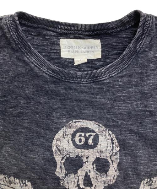 Denim & Supply Ralph Lauren（デニム＆サプライ ラルフローレン）DENIM & SUPPLY RALPH LAUREN (デニム＆サプライ ラルフローレン) ロングスリーブカットソー グレー サイズ:Lの古着・服飾アイテム