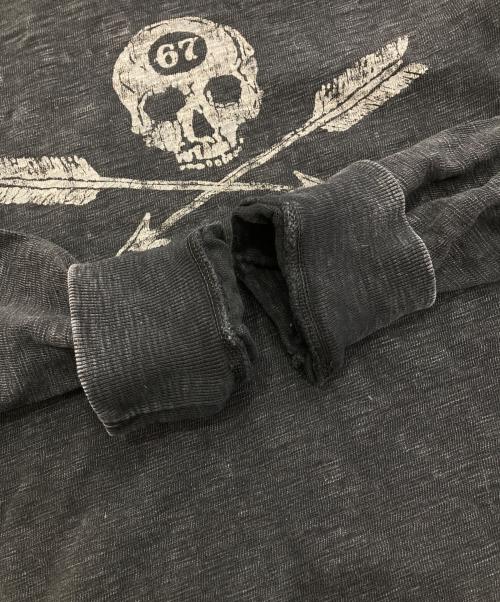 Denim & Supply Ralph Lauren（デニム＆サプライ ラルフローレン）DENIM & SUPPLY RALPH LAUREN (デニム＆サプライ ラルフローレン) ロングスリーブカットソー グレー サイズ:Lの古着・服飾アイテム