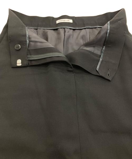 EVERYDAY I LIKE.（エヴリデイ アイ ライク）EVERYDAY I LIKE. (エヴリデイ アイ ライク) ウール マキシタイトスカート ブラック サイズ:36の古着・服飾アイテム