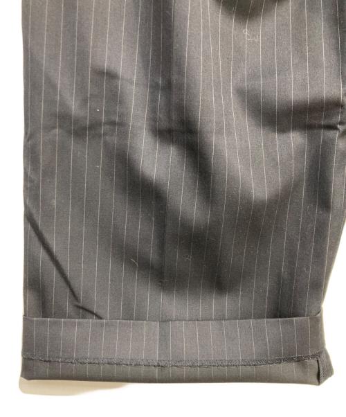 AP STUDIO（エーピーストゥディオ）AP STUDIO (エーピーストゥディオ) ストライプベルテッドパンツ　24030586720010 ネイビー サイズ:38の古着・服飾アイテム