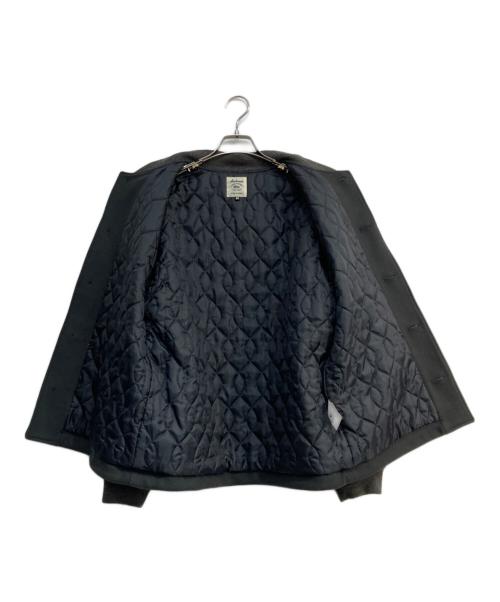 JACKMAN（ジャックマン）jackman (ジャックマン) CONEY ISLAND (コニーアイランド) MELTON AWARD JACKET　JM8285CN グレー サイズ:Mの古着・服飾アイテム