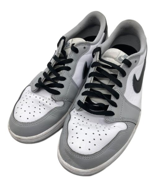 NIKE（ナイキ）NIKE (ナイキ) AIR JORDAN 1 RETRO LOW OG グレー サイズ:28.5cmの古着・服飾アイテム