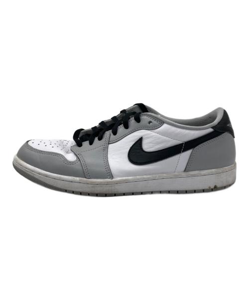 NIKE（ナイキ）NIKE (ナイキ) AIR JORDAN 1 RETRO LOW OG グレー サイズ:28.5cmの古着・服飾アイテム