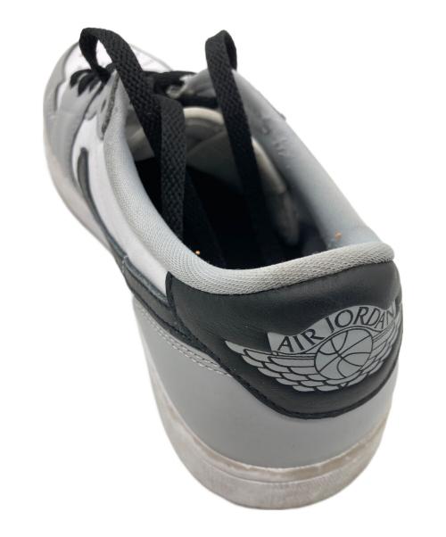 NIKE（ナイキ）NIKE (ナイキ) AIR JORDAN 1 RETRO LOW OG グレー サイズ:28.5cmの古着・服飾アイテム