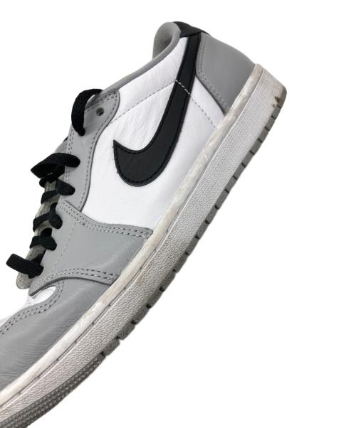 NIKE（ナイキ）NIKE (ナイキ) AIR JORDAN 1 RETRO LOW OG グレー サイズ:28.5cmの古着・服飾アイテム