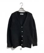 ARPEGE STORYアルページュストーリー）の古着「ラメスパンコールVカーデ　15459190」｜ブラック