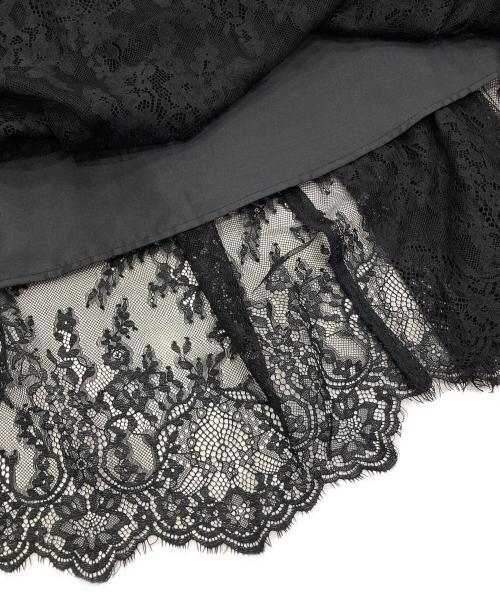 ARPEGE STORY（アルページュストーリー）ARPEGE STORY (アルページュストーリー) 総レース2WAYスカート ブラックの古着・服飾アイテム