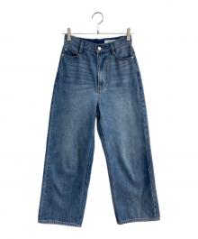ARPEGE STORY（アルページュストーリー）の古着「ワイドデニムパンツ　12374580」｜インディゴ