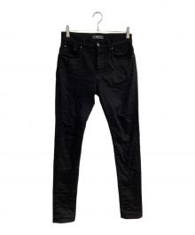 AMIRI（アミリ）の古着「ダメージ加工ストレッチスキニーパンツ」｜ブラック