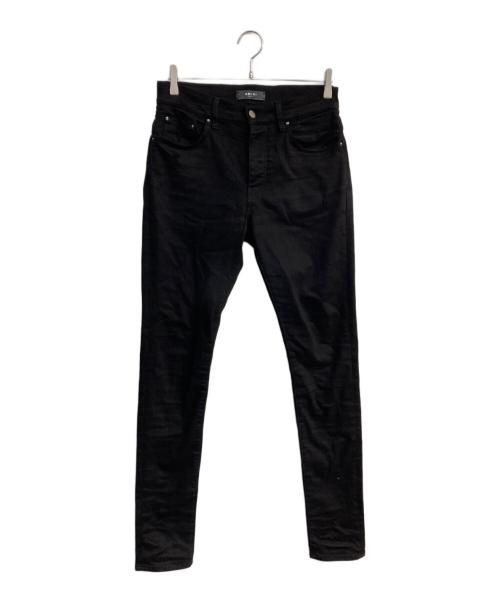 AMIRI（アミリ）AMIRI (アミリ) ダメージ加工ストレッチスキニーパンツ ブラック サイズ:30の古着・服飾アイテム