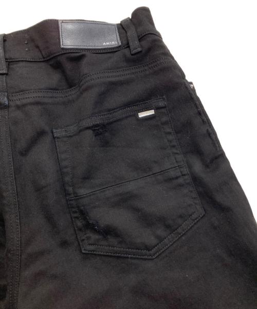 AMIRI（アミリ）AMIRI (アミリ) ダメージ加工ストレッチスキニーパンツ ブラック サイズ:30の古着・服飾アイテム