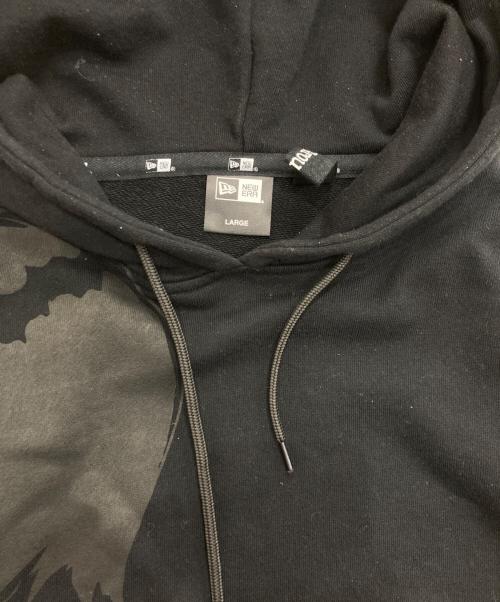 New Era（ニューエラ）New Era (ニューエラ) GROUND Y (グラウンドワイ) プルオーバーパーカー　攻殻機動隊 ブラック サイズ:Lの古着・服飾アイテム