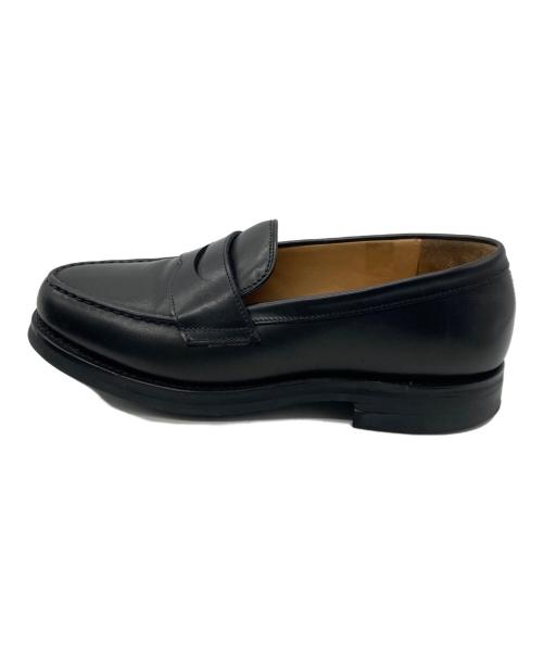 HARROGATE（ハロゲイト）HARROGATE (ハロゲイト) SHOREDITCH ペニーローファー ブラック サイズ:6の古着・服飾アイテム