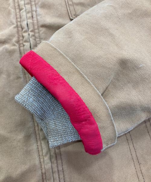 KEY IMPERIAL（キーインペリアル）Key IMPERIAL (キーインペリアル) 裏地フランネルダックワークジャケット　 TALONジップ 70～80's ブラウン サイズ:-の古着・服飾アイテム