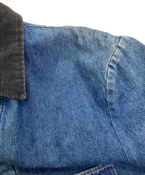 BIG BEN（ビックベン）BIG BEN (ビックベン) Wrangler (ラングラー) 裏地ネルデニムカバーオール　 USA製 インディゴ サイズ:44の古着・服飾アイテム