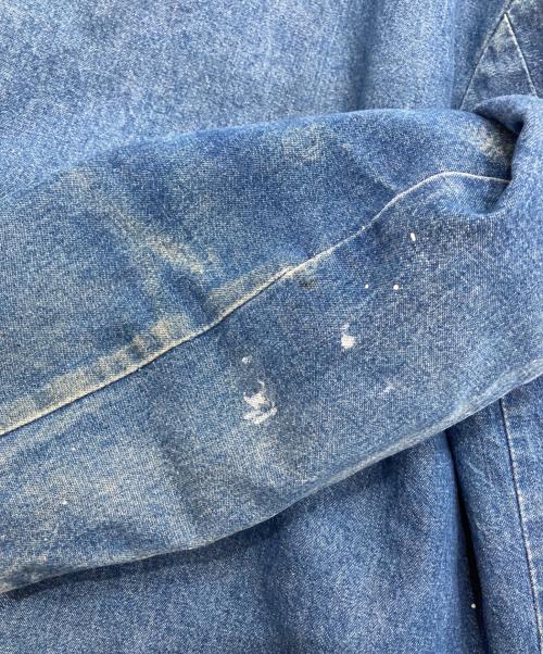 BIG BEN（ビックベン）BIG BEN (ビックベン) Wrangler (ラングラー) 裏地ネルデニムカバーオール　 USA製 インディゴ サイズ:44の古着・服飾アイテム