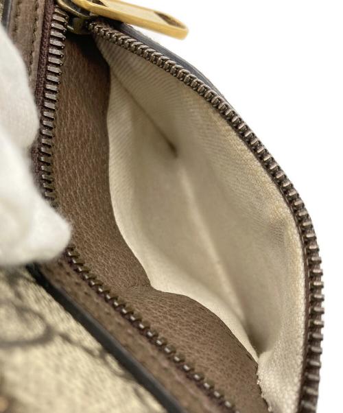 GUCCI（グッチ）GUCCI (グッチ) オフディアミニ メッセンジャーバッグ ブラウンの古着・服飾アイテム