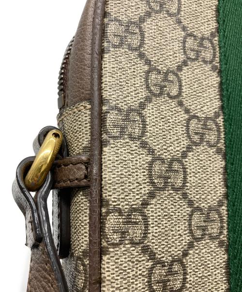 GUCCI（グッチ）GUCCI (グッチ) オフディアミニ メッセンジャーバッグ ブラウンの古着・服飾アイテム