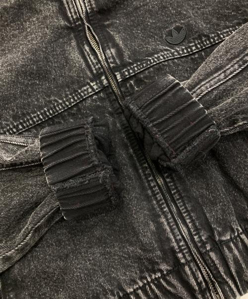 adidas（アディダス）adidas (アディダス) プレミアム エッセンシャルズ デニム トラックトップ ブラック サイズ:Sの古着・服飾アイテム