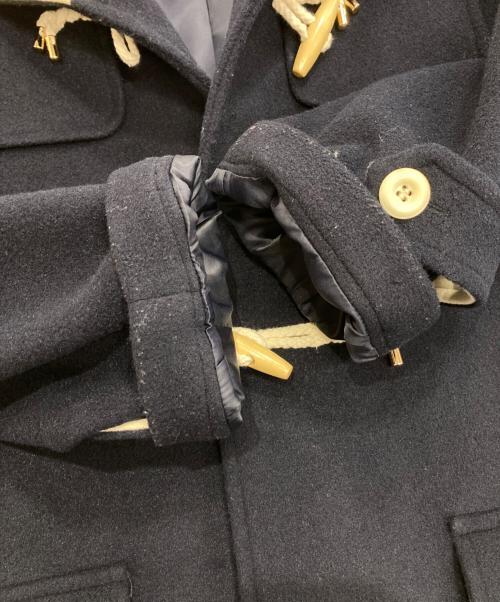 Fano Studios（ファノ ストゥディオズ）Fano Studios (ファノ ストゥディオズ) ウール混 ハーフハイカラー ミドルダッフルコート ネイビー サイズ:Mの古着・服飾アイテム