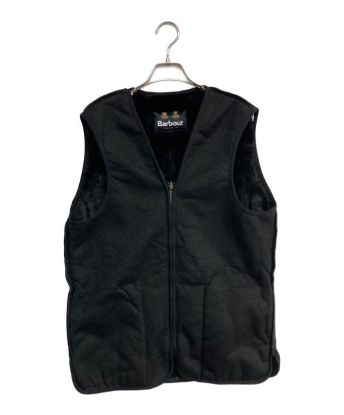 Barbour（バブアー）Barbour (バブアー) フロントジップファーライナーベスト　232MLI0035 ブラック サイズ:42の古着・服飾アイテム