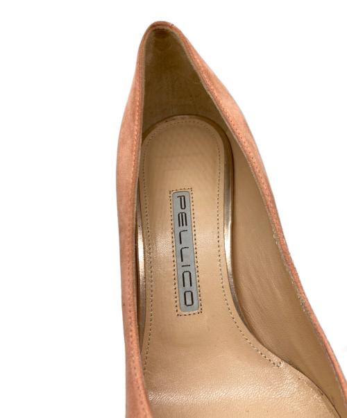 PELLICO（ペリーコ）PELLICO (ペリーコ) スウェードパンプス ピンク サイズ: 35 1/2の古着・服飾アイテム