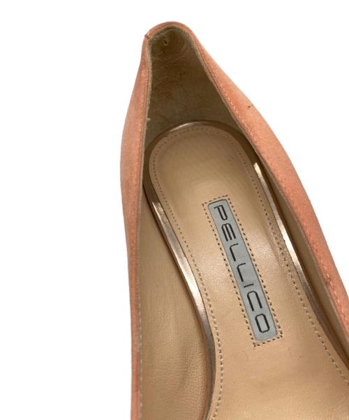 PELLICO（ペリーコ）PELLICO (ペリーコ) スウェードパンプス ピンク サイズ: 35 1/2の古着・服飾アイテム