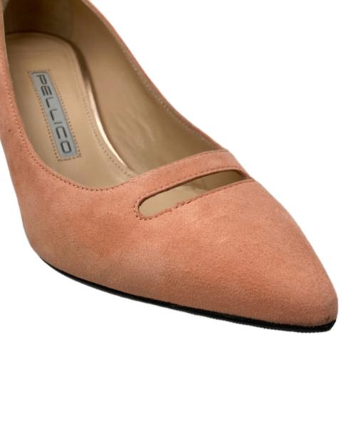 PELLICO（ペリーコ）PELLICO (ペリーコ) スウェードパンプス ピンク サイズ: 35 1/2の古着・服飾アイテム