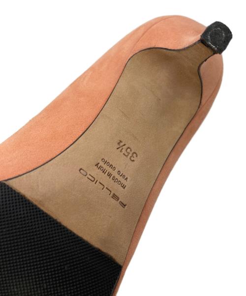 PELLICO（ペリーコ）PELLICO (ペリーコ) スウェードパンプス ピンク サイズ: 35 1/2の古着・服飾アイテム