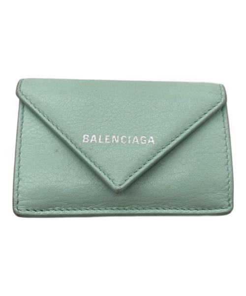 BALENCIAGA（バレンシアガ）BALENCIAGA (バレンシアガ) ペーパーミニ ミントグリーンの古着・服飾アイテム