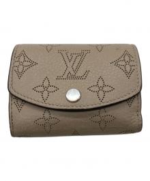 LOUIS VUITTON（ルイ ヴィトン）の古着「3つ折り財布　ポルトフォイユ・イリス XS」｜ベージュ