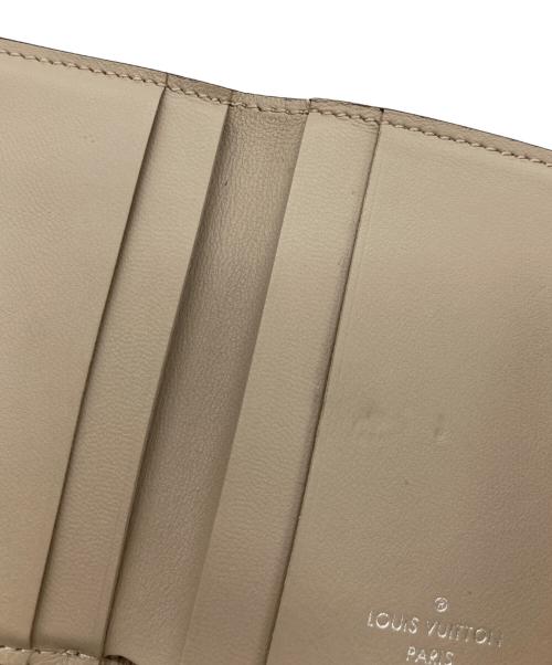 LOUIS VUITTON（ルイ ヴィトン）LOUIS VUITTON (ルイ ヴィトン) 3つ折り財布　ポルトフォイユ・イリス XS ベージュの古着・服飾アイテム