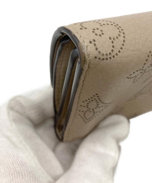 LOUIS VUITTON（ルイ ヴィトン）LOUIS VUITTON (ルイ ヴィトン) 3つ折り財布　ポルトフォイユ・イリス XS ベージュの古着・服飾アイテム