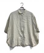 ）の古着「ORGANIC COTTON CUPRA FLOW WIDE SHIRTS」｜ベージュ