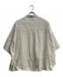 ARGUE (アーギュ) ORGANIC COTTON CUPRA FLOW WIDE SHIRTS ベージュ サイズ:Free：8000円