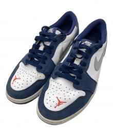 NIKE SB（ナイキエスビー）の古着「AIR JORDAN 1 LOW QS」｜ホワイト×ネイビー