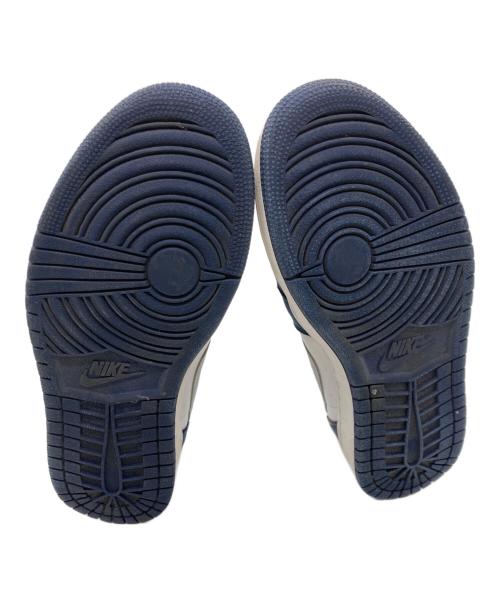 NIKE SB（ナイキエスビー）NIKE SB (ナイキエスビー) AIR JORDAN 1 LOW QS ホワイト×ネイビー サイズ:26.5cmの古着・服飾アイテム