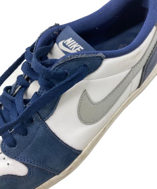 NIKE SB（ナイキエスビー）NIKE SB (ナイキエスビー) AIR JORDAN 1 LOW QS ホワイト×ネイビー サイズ:26.5cmの古着・服飾アイテム
