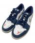 NIKE SB（ナイキエスビー）の古着「AIR JORDAN 1 LOW QS」｜ホワイト×ネイビー